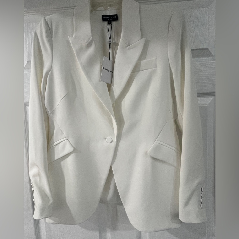 Generation Love Classic Cream Blazer